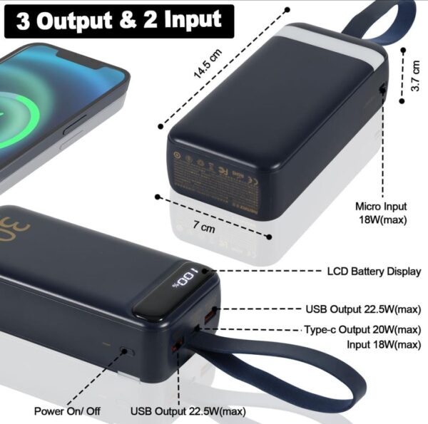 REMAX 30000mah POWER BANK - Image 3