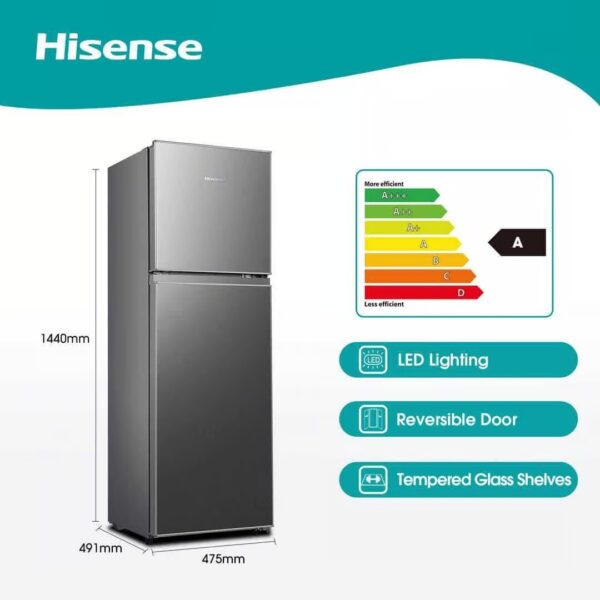 Hisense H225TTS | (Combi) Refrigerator - Image 3