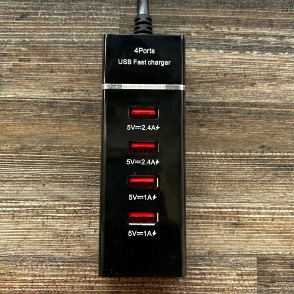 4 Port USB Charger For Mobile & Tablets - Image 6