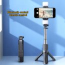 Mobile phone tripod and selfie stick with Bluetooth shutter Lightweight