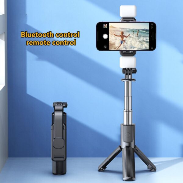Mobile phone tripod and selfie stick with Bluetooth shutter Lightweight - Image 6