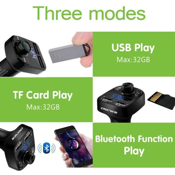 Aux Handsfree Car Audio MP3 Player - Image 3