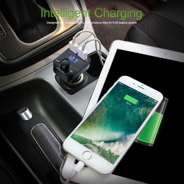 Aux Handsfree Car Audio MP3 Player - Image 2