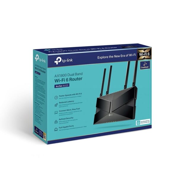 TP-Link - Archer AX23 - AX1800 Dual-Band Wi-Fi 6 Router - Image 6