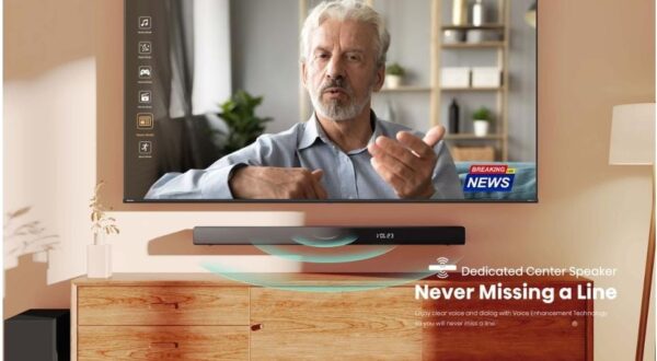 Hisense 540W 5.1 Channel Bluetooth Soundbar with Wireless Subwoofer - Image 14