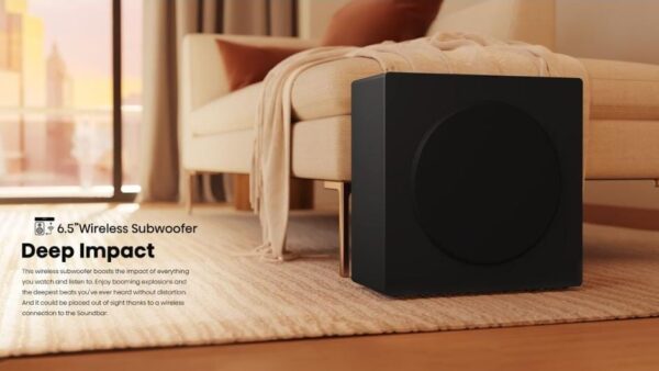 Hisense 540W 5.1 Channel Bluetooth Soundbar with Wireless Subwoofer - Image 13