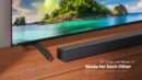 Hisense 540W 5.1 Channel Bluetooth Soundbar with Wireless Subwoofer