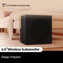 Hisense 480W 3.1 Channel Bluetooth Sound Bar with Wireless Subwoofer