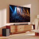 Hisense 480W 3.1 Channel Bluetooth Sound Bar with Wireless Subwoofer